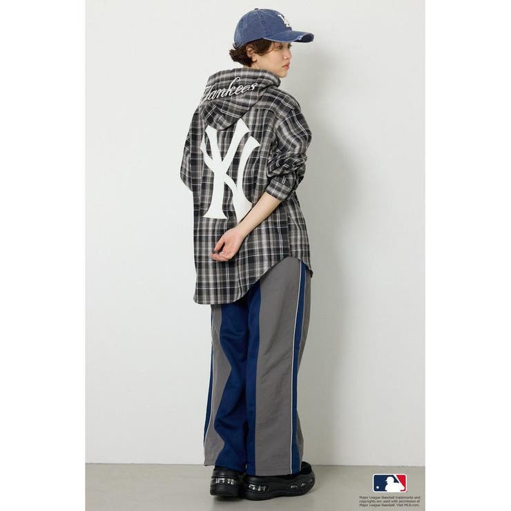 (MLB)フードチェックシャツ | RODEO CROWNS WIDE BOWL | 詳細画像7 