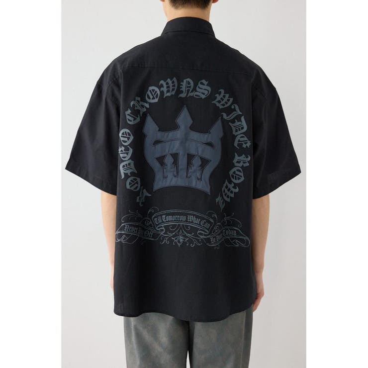 COOLMAX(R)ファブリック製・BLKletterシャツ | RODEO CROWNS WIDE BOWL | 詳細画像17 