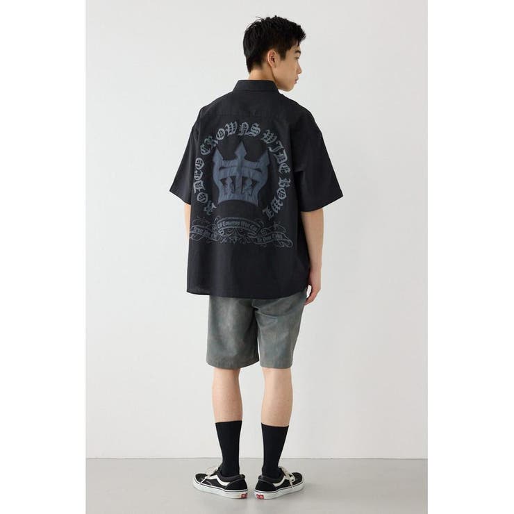COOLMAX(R)ファブリック製・BLKletterシャツ | RODEO CROWNS WIDE BOWL | 詳細画像14 