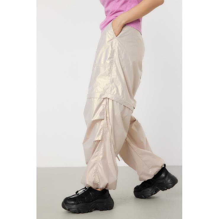 メタリックパラシュートパンツ | RODEO CROWNS WIDE BOWL | 詳細画像7 