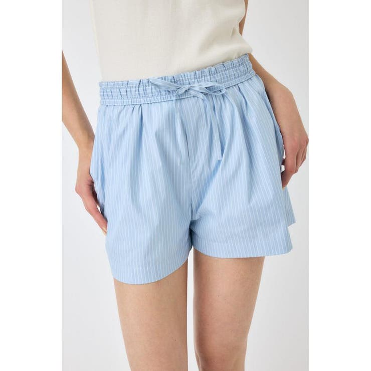 柄BLU5 | DRAWSTRING TRACK ショーツ | MOUSSY OUTLET