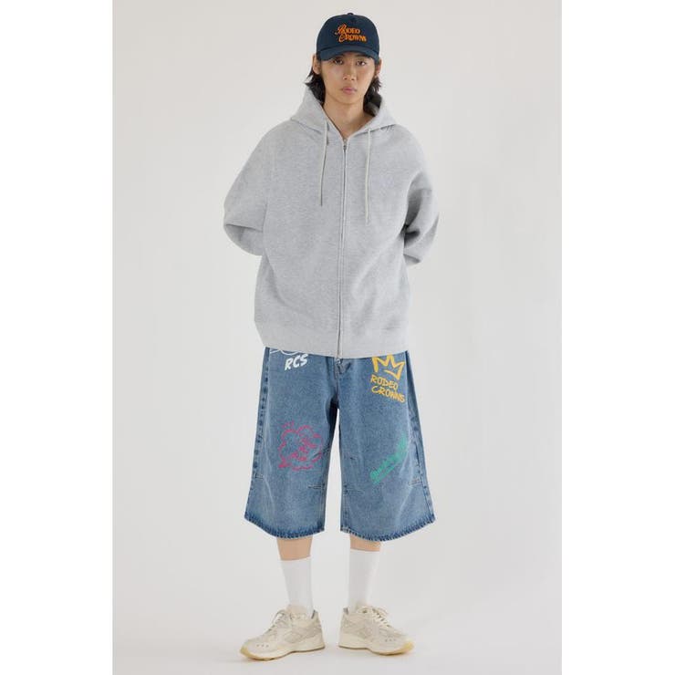 ラクガキバミューダデニムパンツ | RODEO CROWNS WIDE BOWL | 詳細画像23 