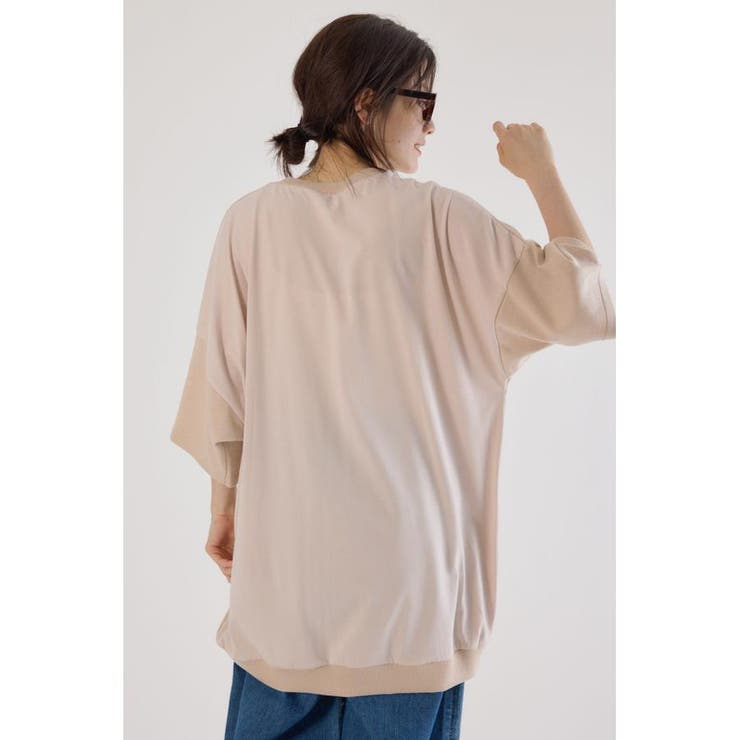 CURVE LOGOコンビニットワンピース | RODEO CROWNS WIDE BOWL | 詳細画像7 