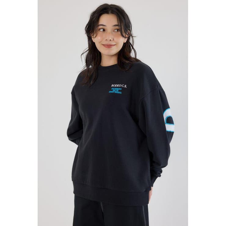 カラーアウトラインロゴスウェット | RODEO CROWNS WIDE BOWL | 詳細画像3 