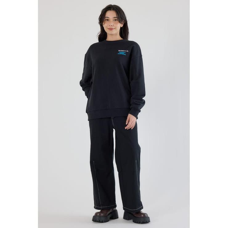 カラーアウトラインロゴスウェット | RODEO CROWNS WIDE BOWL | 詳細画像5 