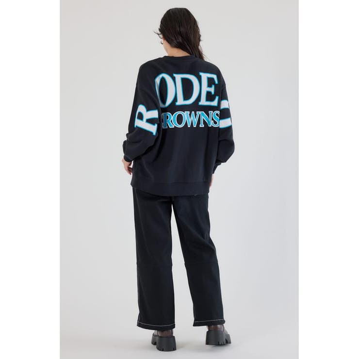 カラーアウトラインロゴスウェット | RODEO CROWNS WIDE BOWL | 詳細画像6 