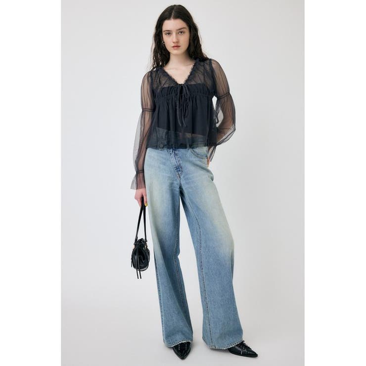 TULLE LAYERED トップス | MOUSSY OUTLET | 詳細画像16 