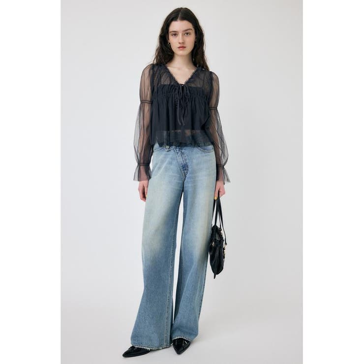 TULLE LAYERED トップス | MOUSSY OUTLET | 詳細画像17 