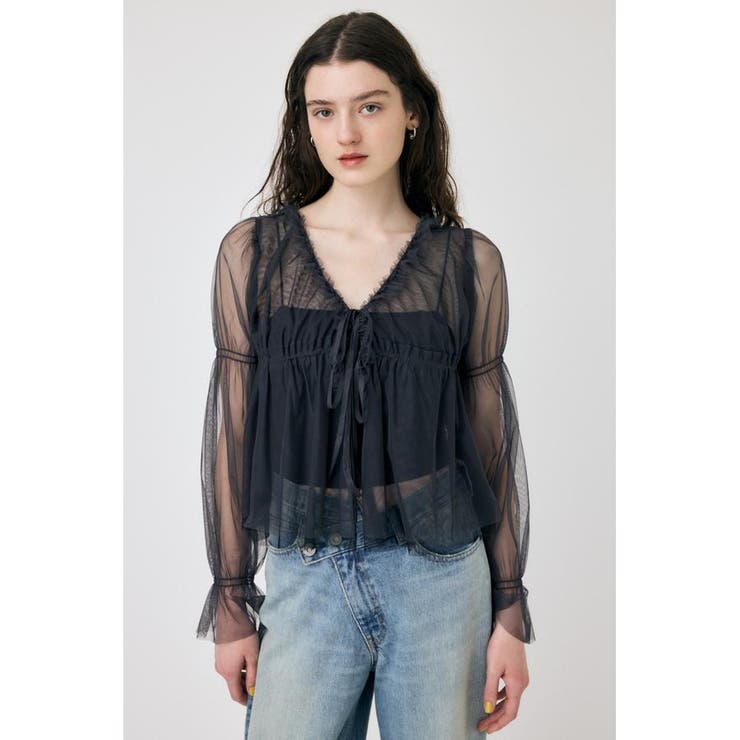TULLE LAYERED トップス | MOUSSY OUTLET | 詳細画像19 