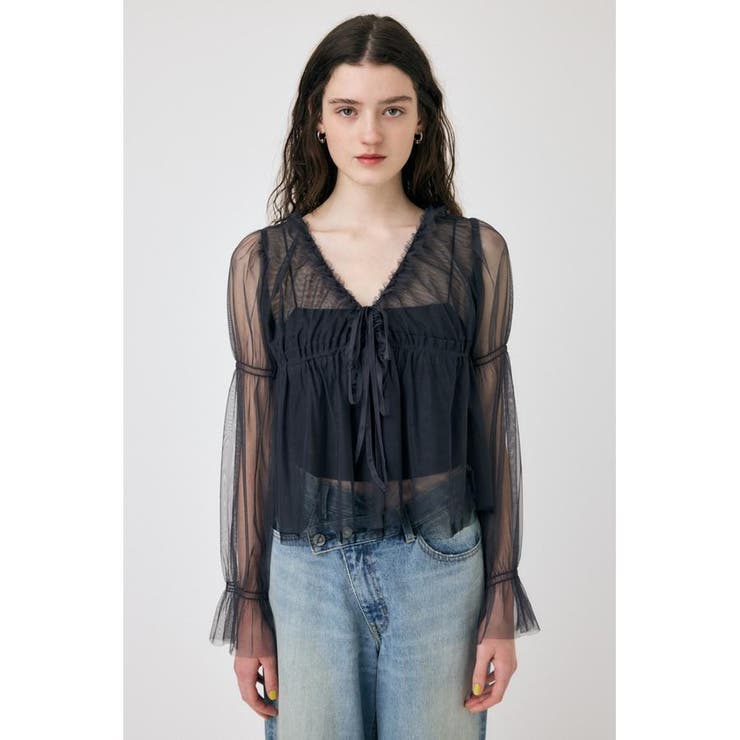 TULLE LAYERED トップス | MOUSSY OUTLET | 詳細画像20 