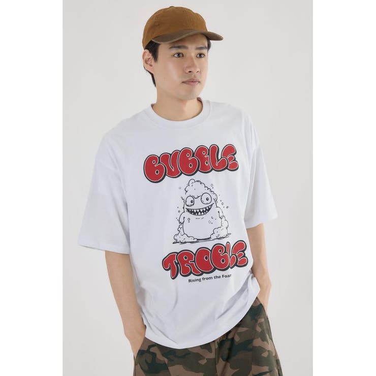 バブルTシャツ[品番：BJLW0030789]｜RODEO CROWNS WIDE BOWL（ロデオ