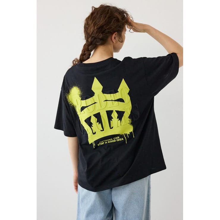 BLK | MASTER PROTECT Spray ロゴTシャツ | RODEO CROWNS WIDE BOWL