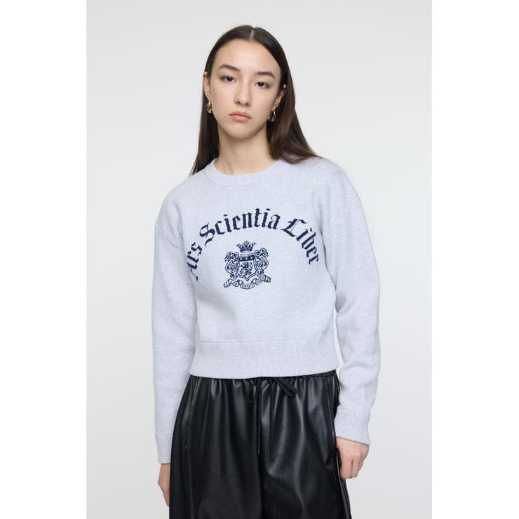 T.GRY | SWEATLIKE JAQUARD セーター | MOUSSY OUTLET