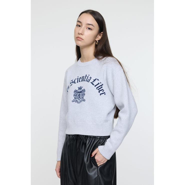 SWEATLIKE JAQUARD セーター | MOUSSY OUTLET | 詳細画像13 