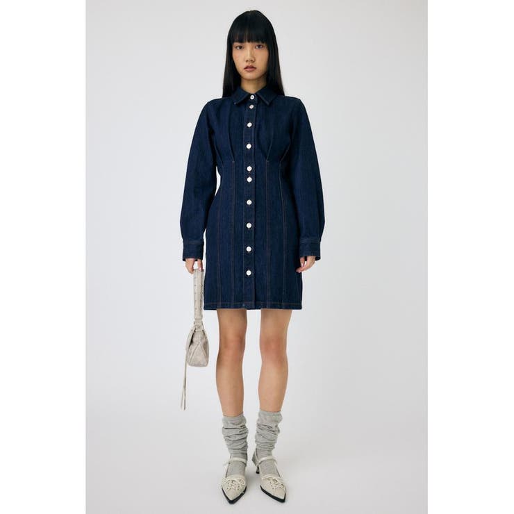 WAIST TUCK ミニドレス | MOUSSY OUTLET | 詳細画像25 