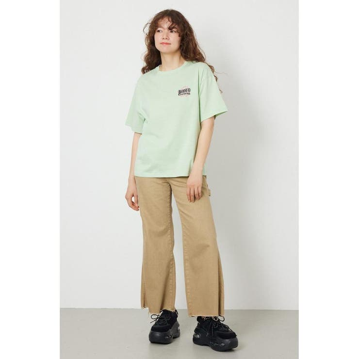 Flower Bloom Embroidery Tシャツ | RODEO CROWNS WIDE BOWL | 詳細画像26 