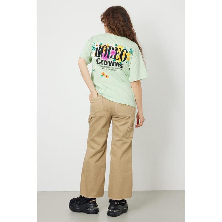 Flower Bloom Embroidery Tシャツ | RODEO CROWNS WIDE BOWL | 詳細画像27 