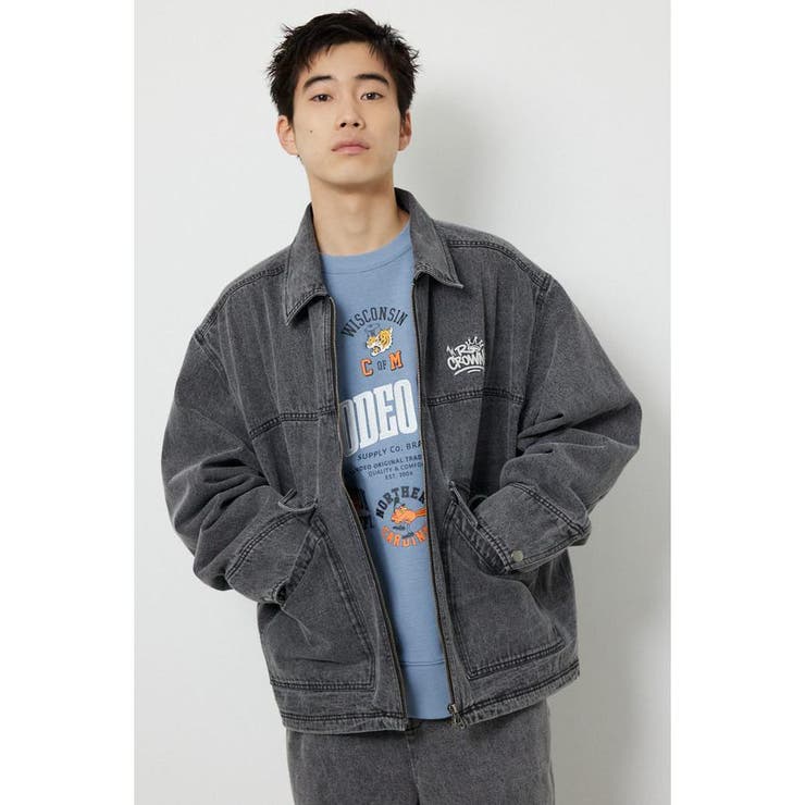 エンボスロゴデニムジャケット | RODEO CROWNS WIDE BOWL | 詳細画像9 