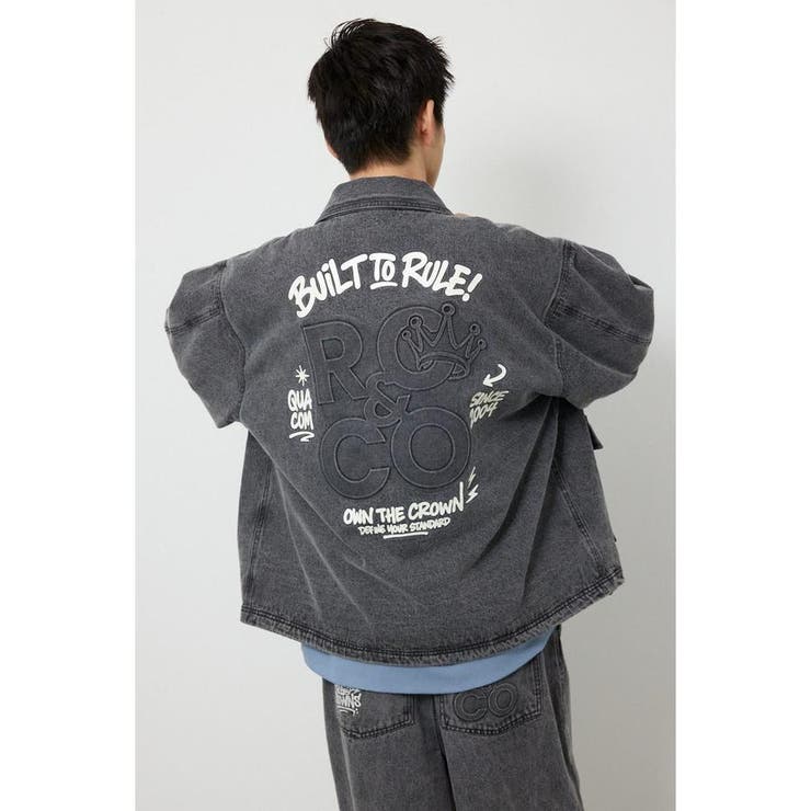 エンボスロゴデニムジャケット | RODEO CROWNS WIDE BOWL | 詳細画像12 