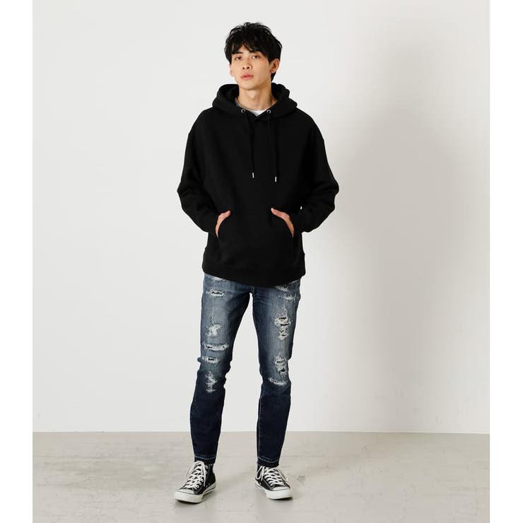 Heavy Sweat Big Hoodies 品番 Azlw Azul By Moussy アズールバイマウジー のメンズ ファッション通販 Shoplist ショップリスト
