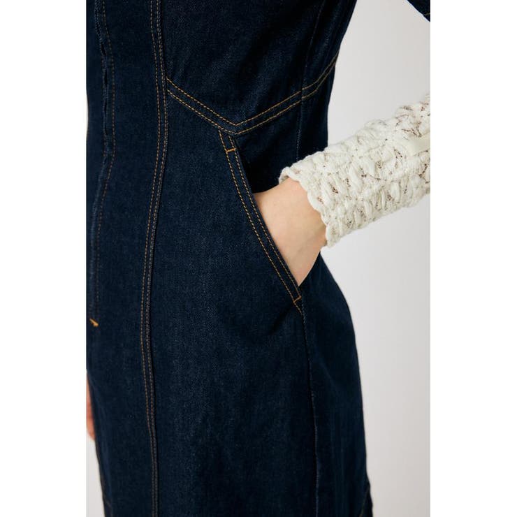 FRONT ZIP MINI ドレス | MOUSSY OUTLET | 詳細画像18 