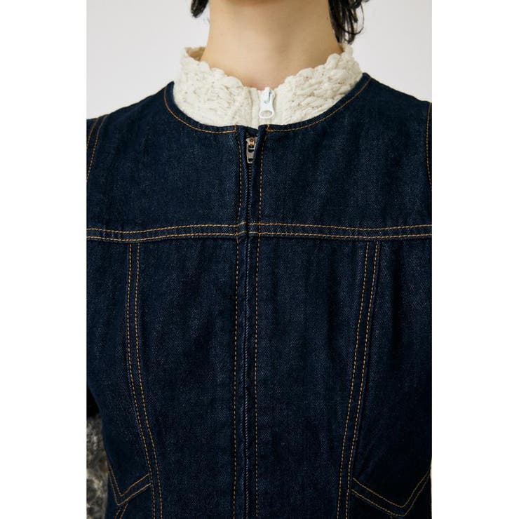FRONT ZIP MINI ドレス | MOUSSY OUTLET | 詳細画像16 