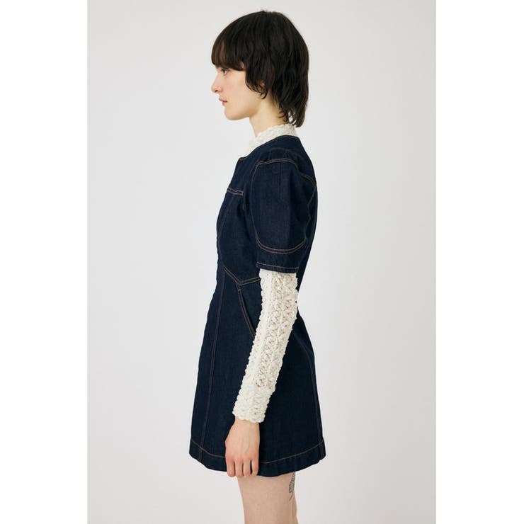 FRONT ZIP MINI ドレス | MOUSSY OUTLET | 詳細画像15 