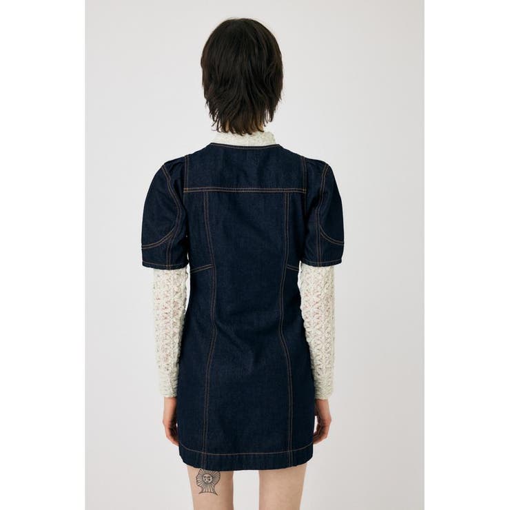 FRONT ZIP MINI ドレス | MOUSSY OUTLET | 詳細画像14 