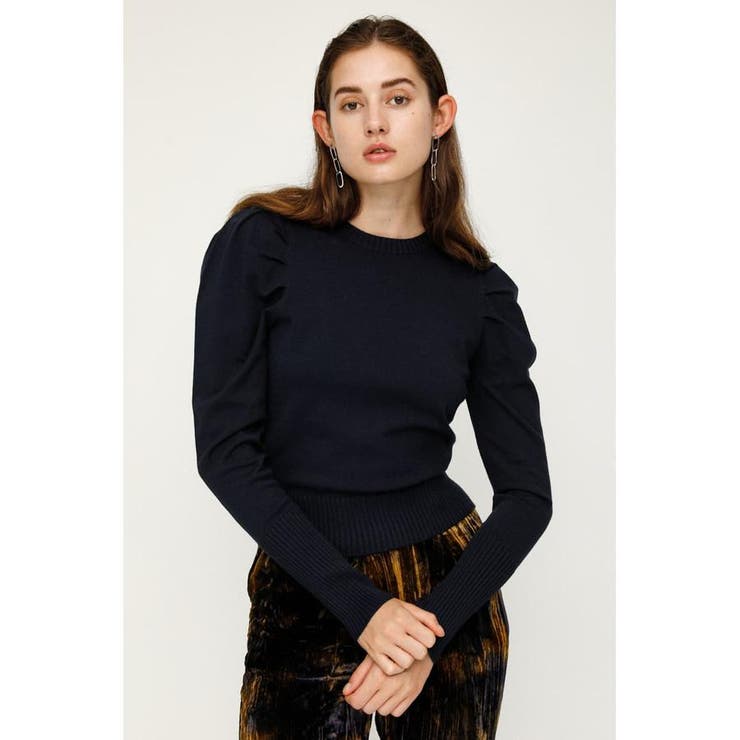 NVY | TUCK PUFF SLEEVE HG トップス | SLY OUTLET