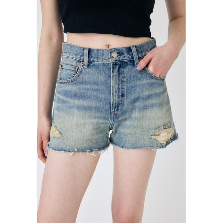 CUT OFF DAMAGE ショートパンツ | MOUSSY OUTLET | 詳細画像11 