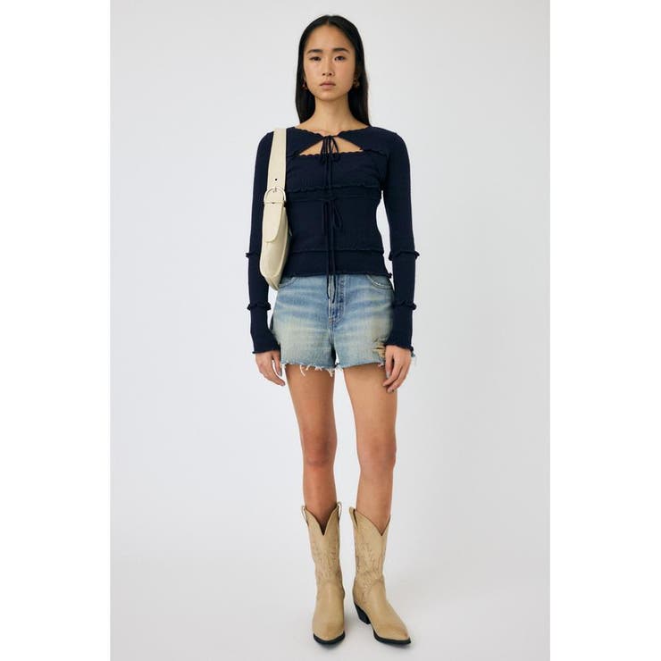 CUT OFF DAMAGE ショートパンツ | MOUSSY OUTLET | 詳細画像24 