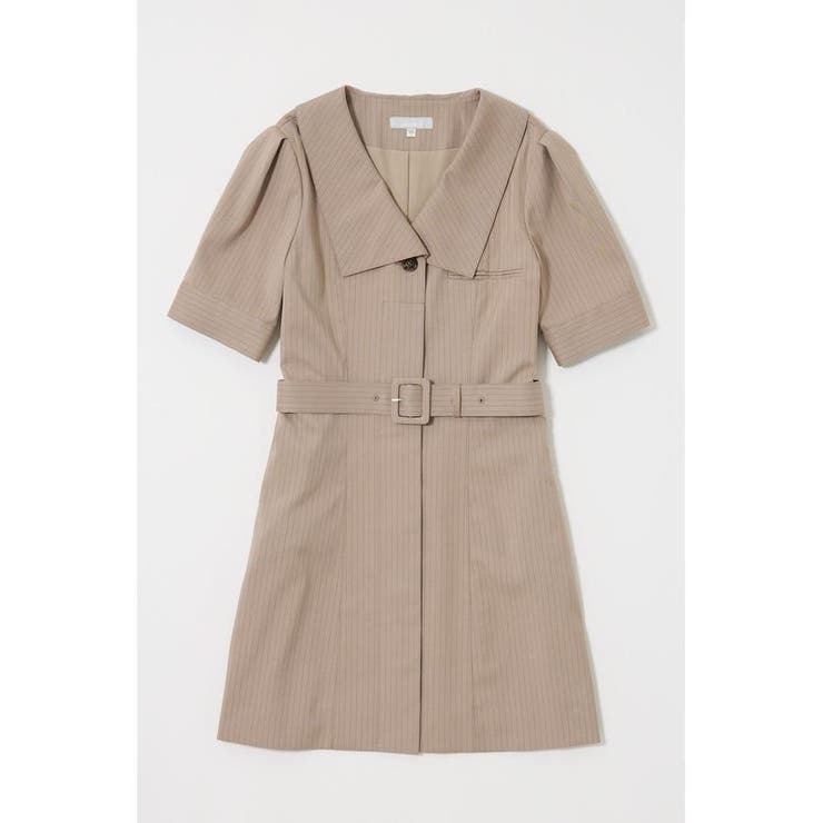 BIG COLLAR MINI ドレス | MOUSSY OUTLET | 詳細画像5 
