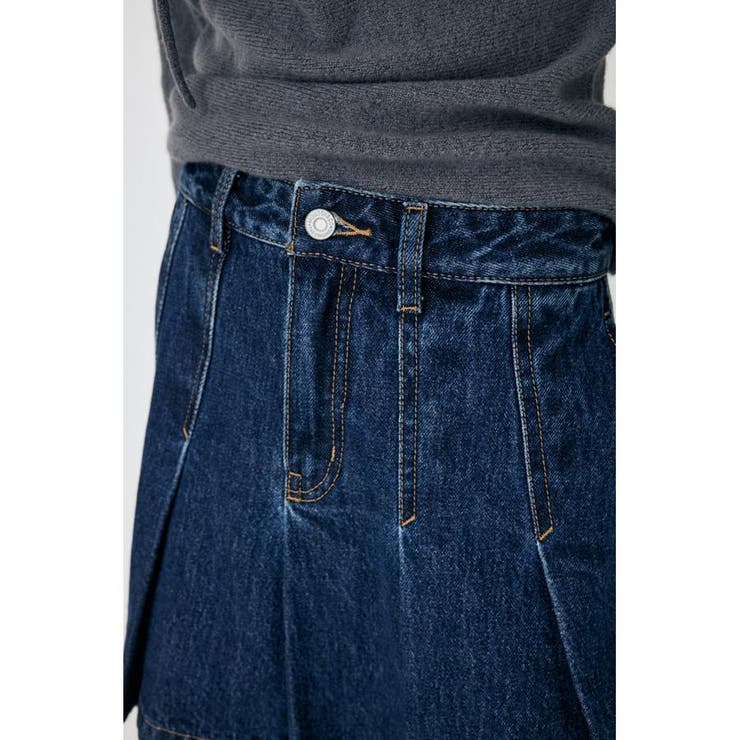 PLEATED デニムミニスカート | MOUSSY OUTLET | 詳細画像8 
