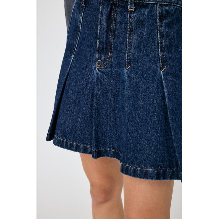 PLEATED デニムミニスカート | MOUSSY OUTLET | 詳細画像10 