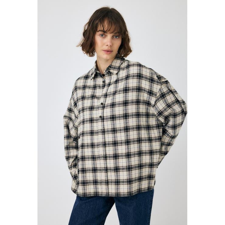 BEG | BORROWED PLAID シャツ | MOUSSY OUTLET