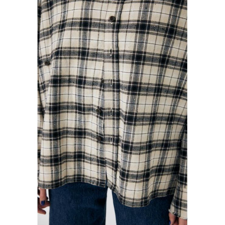 BORROWED PLAID シャツ | MOUSSY OUTLET | 詳細画像12 
