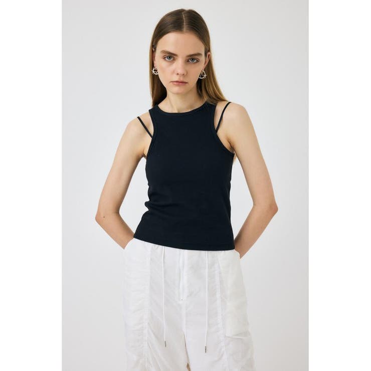 BLK | STRAP MINIMAL タンク | MOUSSY OUTLET