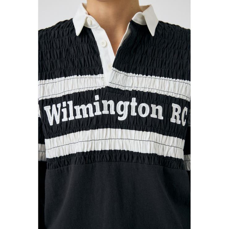 SHIRRING RUGBY シャツ | MOUSSY OUTLET | 詳細画像9 