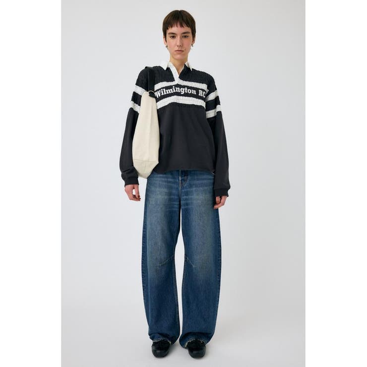 SHIRRING RUGBY シャツ | MOUSSY OUTLET | 詳細画像3 
