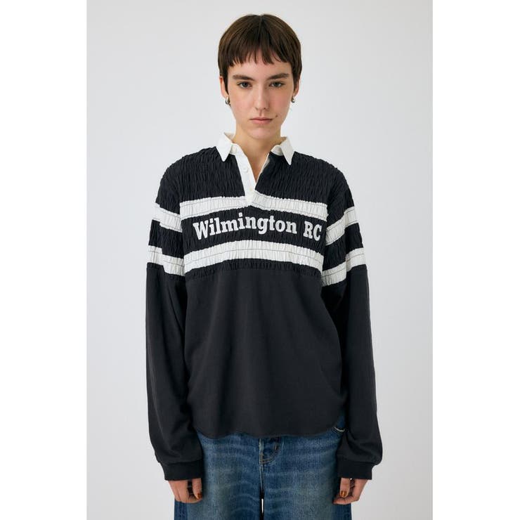 SHIRRING RUGBY シャツ | MOUSSY OUTLET | 詳細画像5 