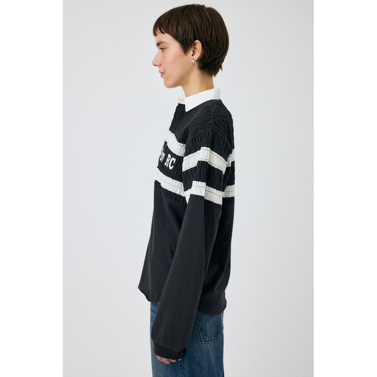 SHIRRING RUGBY シャツ | MOUSSY OUTLET | 詳細画像6 