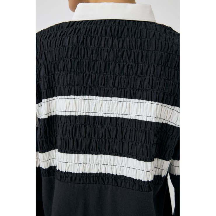 SHIRRING RUGBY シャツ | MOUSSY OUTLET | 詳細画像11 