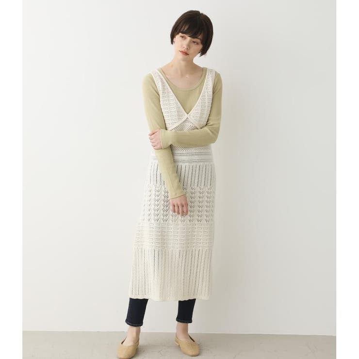 透かし柄ロングキャミ 品番 Bjlw Avan Lily アヴァンリリィ のレディースファッション通販 Shoplist ショップリスト