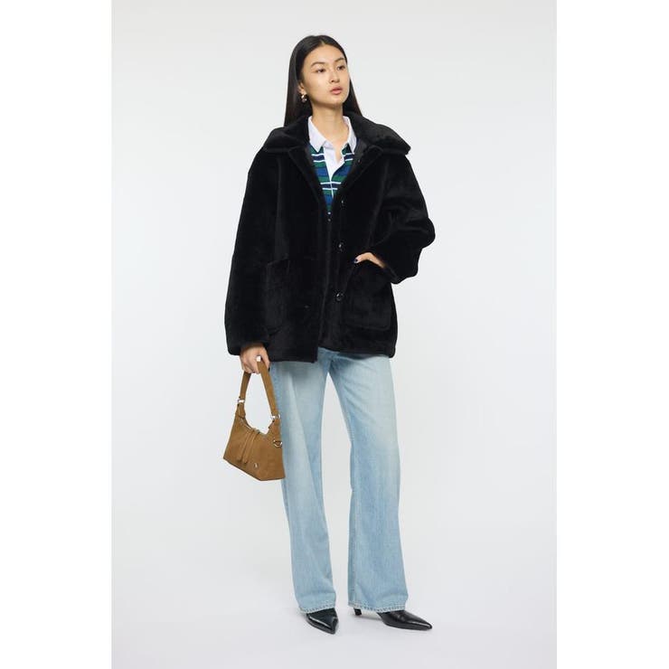 SHEARLING OVER MIDDLE ジャケット | MOUSSY OUTLET | 詳細画像4 