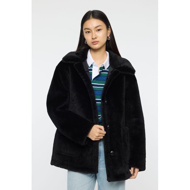 SHEARLING OVER MIDDLE ジャケット | MOUSSY OUTLET | 詳細画像5 