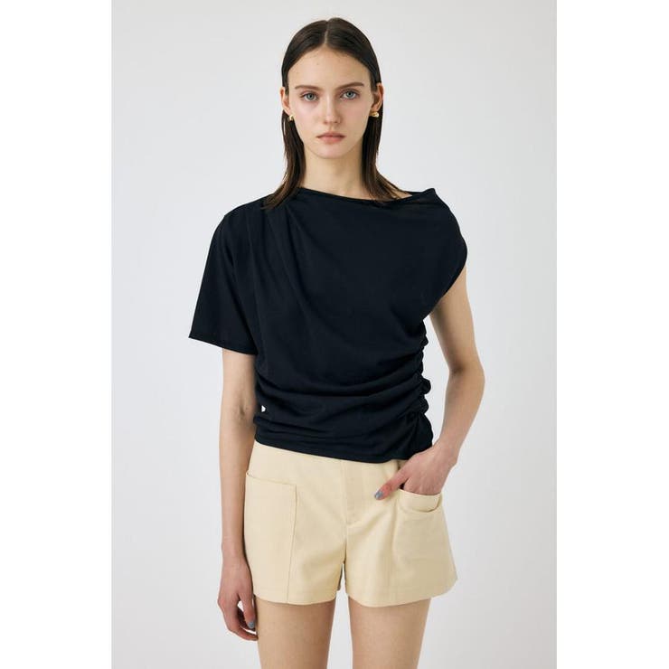 ONE SHOULDER シアー TEE | MOUSSY OUTLET | 詳細画像14 