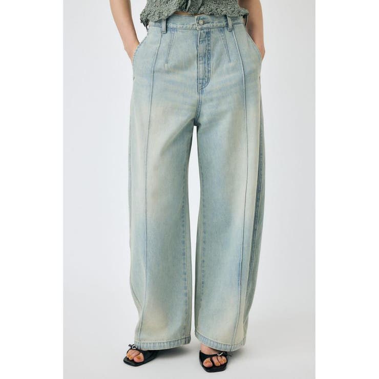 PIN TUCK COCOON STRAIGHT | MOUSSY OUTLET | 詳細画像1 