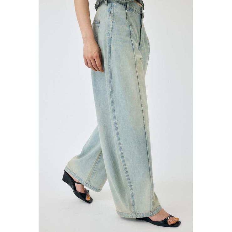 PIN TUCK COCOON STRAIGHT | MOUSSY OUTLET | 詳細画像6 