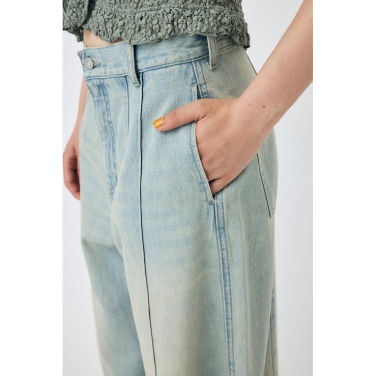 PIN TUCK COCOON STRAIGHT | MOUSSY OUTLET | 詳細画像13 