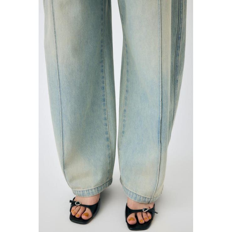 PIN TUCK COCOON STRAIGHT | MOUSSY OUTLET | 詳細画像14 